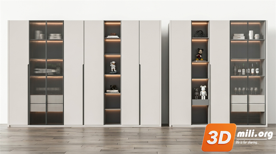 Wine cabinet Skp Files